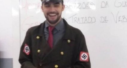 Professor se fantasia de nazista em sala de aula ao tratar da 2ª Guerra