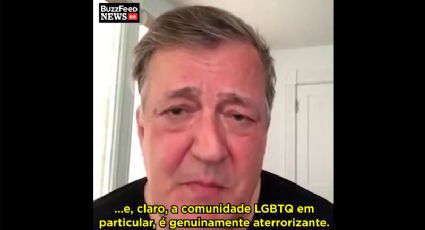 Stephen Fry sobre Bolsonaro: o discurso dele contra negros, mulheres e LGBTQ é aterrorizante