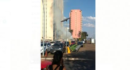 Atentado contra as manifestações no Setor Hoteleiro Norte de Brasília. Vídeo