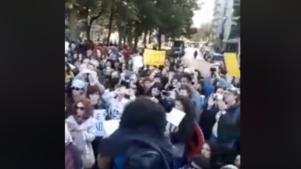 Berlim contra Bolsonaro. Foto: Reprodução