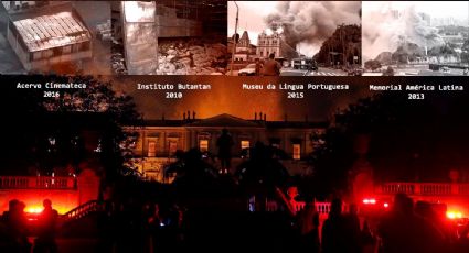 Incêndios em instituições culturais não são novidade no Brasil. Vídeo mostra como ficou o museu