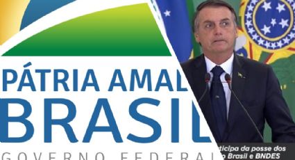 Nova logomarca revela que Bolsonaro não consegue sair do personagem