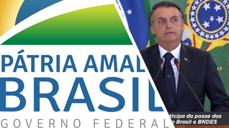 Nova logomarca revela que Bolsonaro não consegue sair do personagem