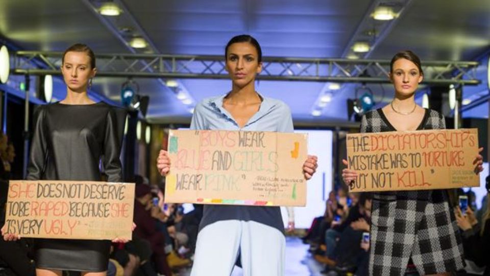 Rafael Poschmann / © Posh Berlin Fashion Week A/W2019 - Q206 & FashionPhilosophy Fashion Week Berlin 2019 Pokaz: Aline Celi