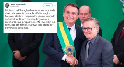 Bolsonaro comemora desmonte da secretaria da diversidade: governos formavam "mentes escravas da dominação socialista"