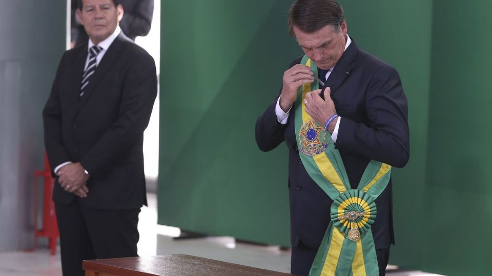 Hamilton Mourão e Jair Bolsonaro (Foto: Agência Brasil)