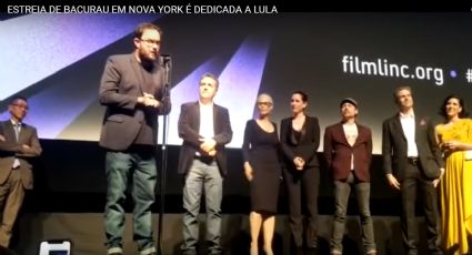 Vídeo: Diretor de “Bacurau” dedica apresentação do filme em Nova Iorque a Lula e é aclamado