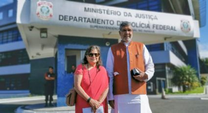 Lula recebe visita de ativista indiano ganhador do Nobel da Paz