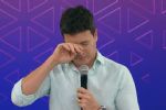 Vídeo: Rodrigo Faro pergunta sobre audiência durante homenagem a Gugu e revolta internet