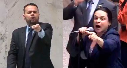 Vídeo: Janaína Paschoal bate-boca com aliado de Eduardo Bolsonaro e sessão da Alesp é suspensa