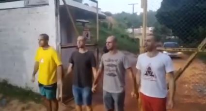 Veja o momento em que brigadistas de Alter do Chão são libertados