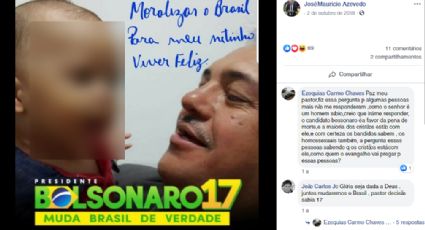 Pastor que se recusou a batizar jovem negra na Bahia é bolsonarista