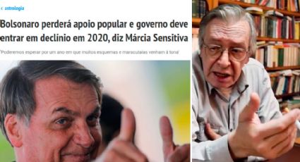 Jornal do astrólogo Olavo de Carvalho critica horóscopo da Folha por "decretar ruína do governo Bolsonaro"