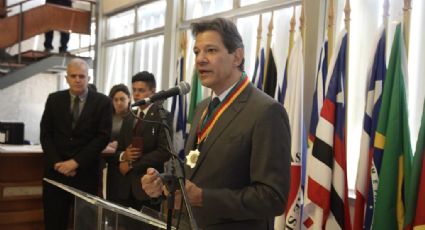 Haddad recebe Medalha do Mérito Farroupilha na Assembleia gaúcha