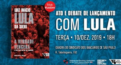 Lula lança edição especial de livro "A verdade vencerá", finalista do Prêmio Jabuti