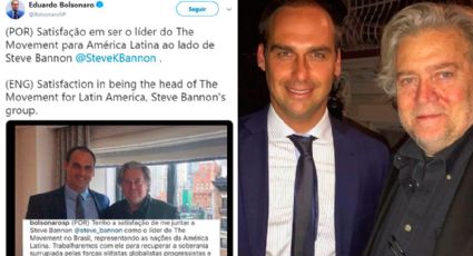 Eduardo Bolsonaro se declara líder da aliança global de ultradireita "O Movimento" na América Latina