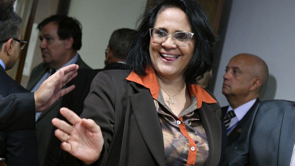 Damares Alves no Senado (Geraldo Magela/Agência Senado)