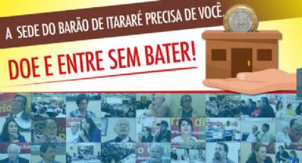 Barão de Itararé abre vaquinha virtual para manter sede em funcionamento