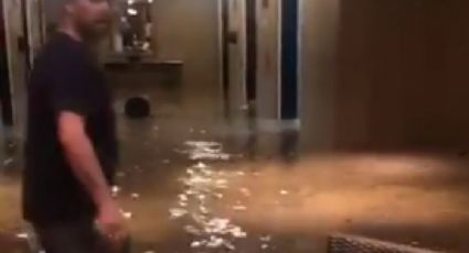 Hotel cinco estrelas do Rio tem o saguão completamente inundado. Veja o vídeo