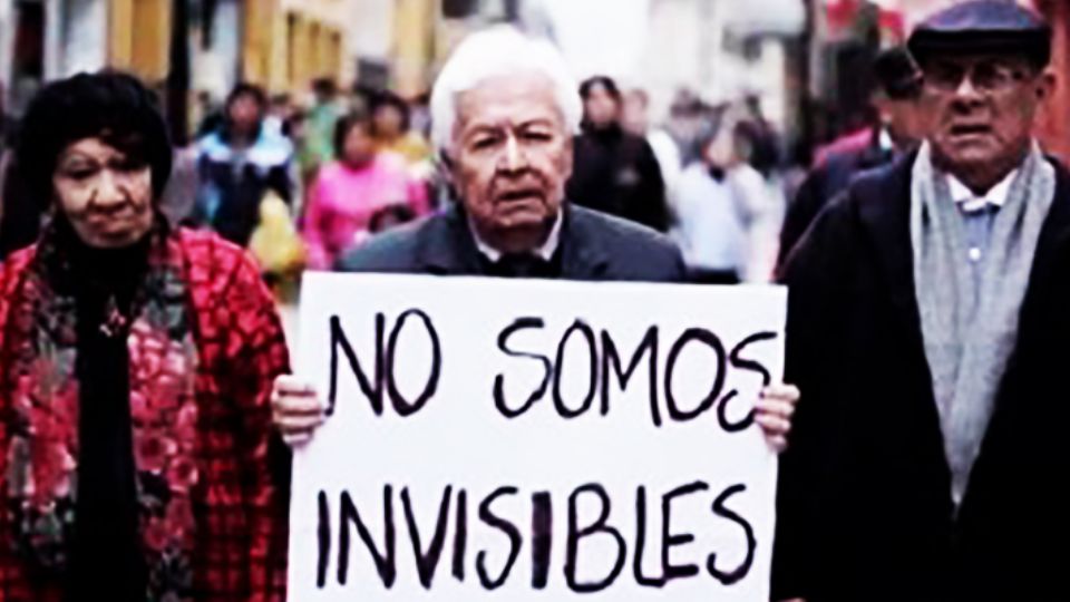 Idosos em protesto contra a reforma da previdência no Chile (Arquivo)