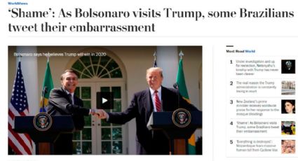 Washington Post faz matéria sobre a "vergonhosa" visita de Bolsonaro aos EUA