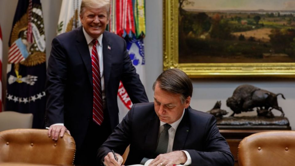 Bolsonaro e Trump (Foto: Alan Santos/PR)