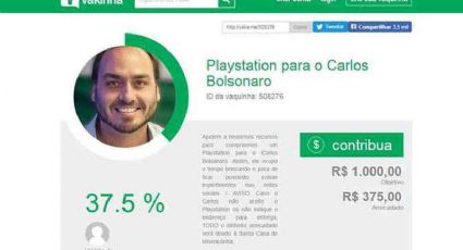 Internauta cria “vaquinha” para dar videogame a Carlos Bolsonaro: “Assim, ele ocupa o tempo brincando”