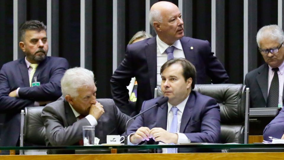 Rodrigo Maia conduz sessão na Câmara (Foto: Luis Macedo/Câmara dos Deputados)