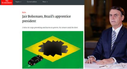 The Economist: "presidente aprendiz", Bolsonaro pode durar pouco no governo