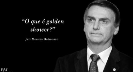 Bolsonaro pergunta ‘o que é Golden Shower?’ e é trolado nas redes