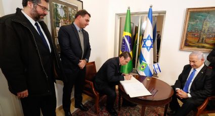 "Trabalho de vocês foi semelhante ao meu", diz Bolsonaro a militares israelenses que atuaram em Brumadinho