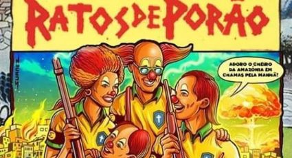 Ratos de Porão "adota" pôster crítico a Bolsonaro que foi rejeitado pelo Dead Kennedys