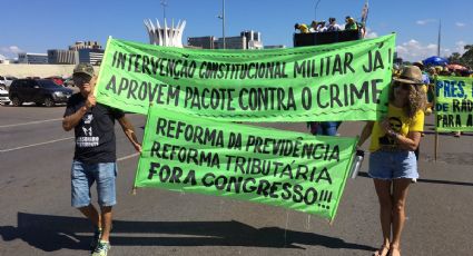 Manifestações pró-Bolsonaro programadas para período da manhã são um fracasso