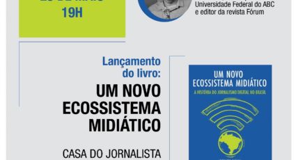 Renato Rovai lança livro sobre a história do jornalismo digital em BH