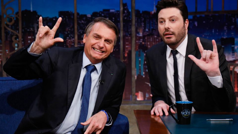Jair Bolsonaro e Danilo Gentilli
