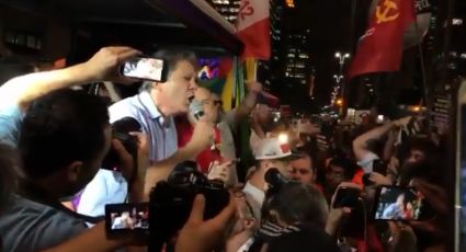 "Somos muito melhores que Bolsonaro e vamos resgatar esse país nas ruas", diz Haddad em ato da Greve Geral