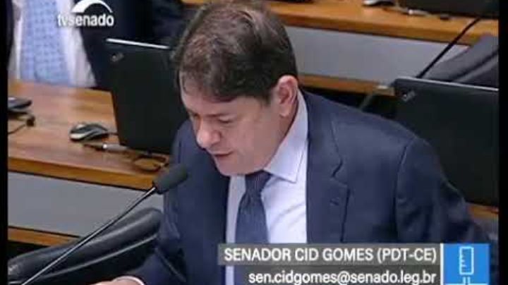 Senador Cid Gomes propõe CPI para investigar "conluio" de Moro com promotores