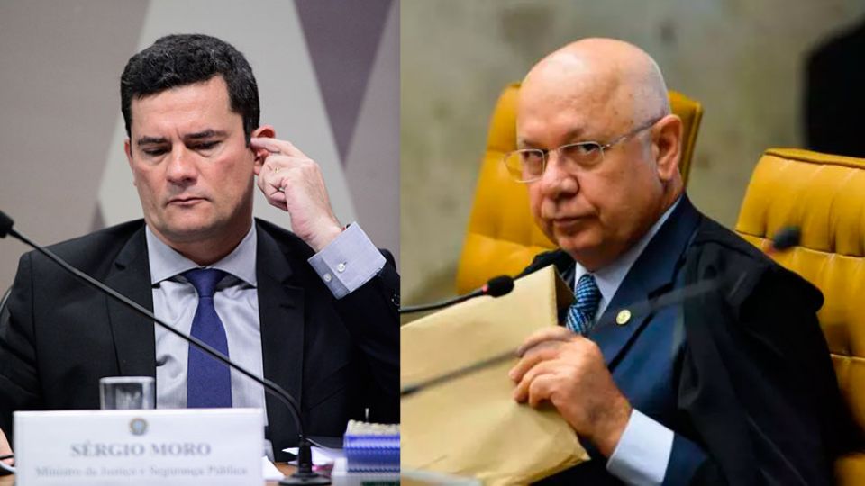 Sergio Moro e Teori Zavascki (Montagem)
