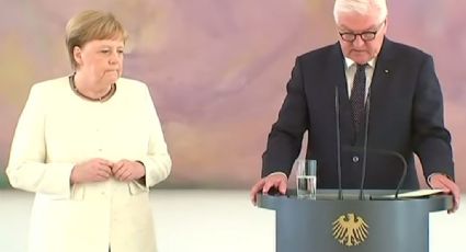 Merkel sofre segunda convulsão em público em pouco mais de uma semana