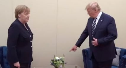 Encontro entre Merkel e Trump na Inglaterra é marcado por rusgas