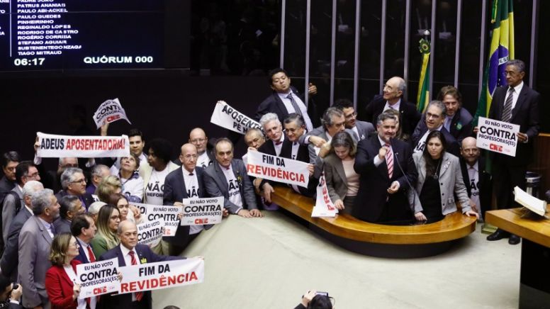 Plenário da Câmara aprova Reforma da Previdência em 1º turno