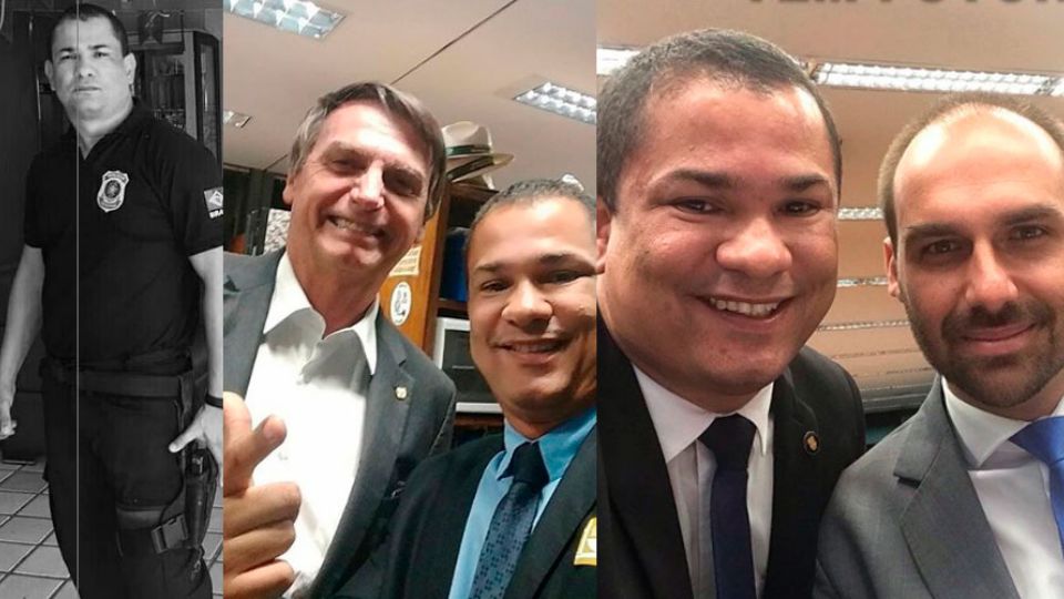 Flavio Moreno, administrador do perfil Agentes Federais do Brasil, que faz ameaças a Jean Wyllys (Reprodução)