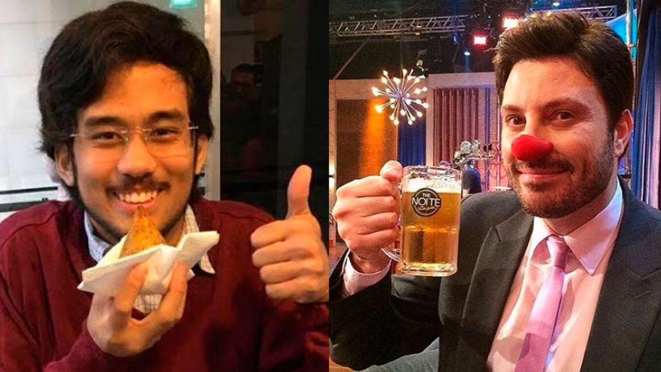 Kim Kataguiri e Danilo Gentili (Montagem)