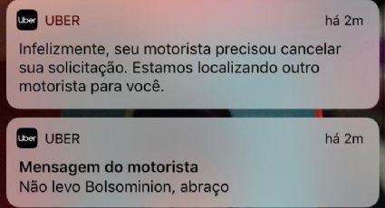 Carlos Bolsonaro expõe placa de carro de motorista de Uber e pede punição