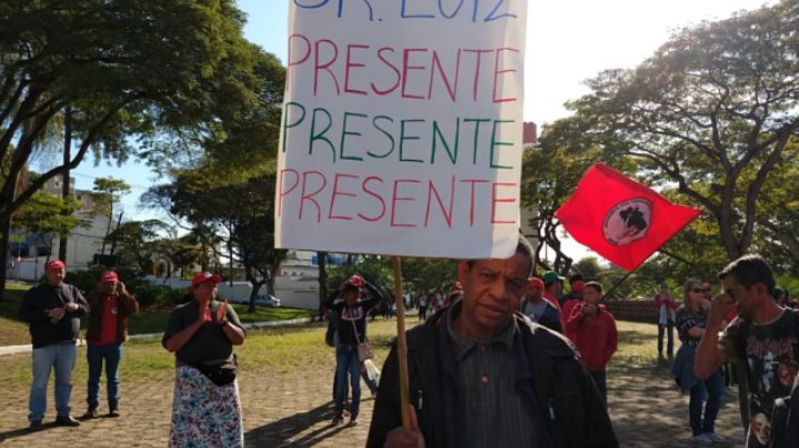 Centenas de pessoas participaram de ato de denúncia do assassinato de Luiz Ferreira, em SP