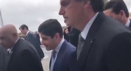 Vídeo: Ao lado de Bolsonaro, ACM Neto chama Rui Costa de "raivoso recalcado"