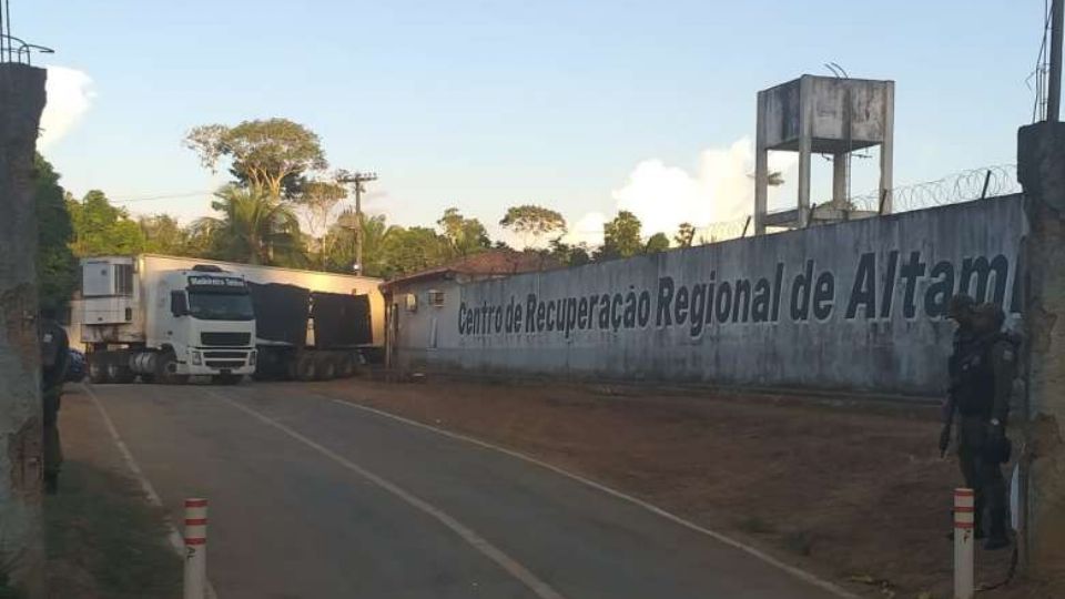 Presídio de Altamira, no sudoeste do Pará (Reprodução)