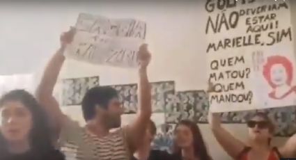 Witzel é recebido aos gritos de “fascista” e “oitenta tiros” na Universidade de Coimbra. Vídeo