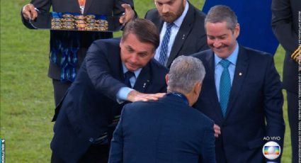 Tite e Marquinhos se recusam a cumprimentar Bolsonaro em premiação da Copa América