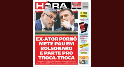 Capa de jornal carioca sobre "troca-troca" de Frota viraliza nas redes